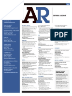AR 2011 Editorial Calendar