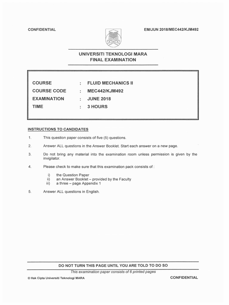 Mec442 KJM492 | PDF