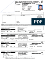 Admission /revenue Form Science Group 164834 (9th: Re-Appear 10th: Re-Appear)