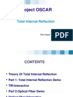 Project OSCAR: Total Internal Reflection