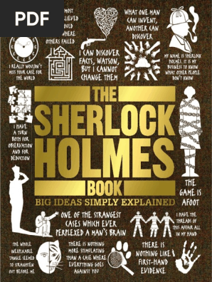 The Sherlock Holmes Book Big Ideas Simply Explained Dk Pdf Sherlock Holmes Arthur Conan Doyle
