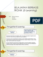 Pembelajaran Berbasis Elektronik (E-Learning)