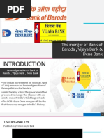 The Merger of Bank of Baroda, Vijaya Bank & Dena Bank