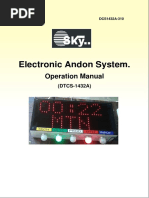 1.andon Operation Manual