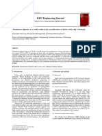 Aluminum Alginate As A Solid Catalyst For Esterification of Lactic Acid With 1-Butanol