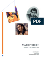 Math Project: Rohan CH