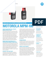 Motorola Mpm-100: Process Any Type of Payment, Anywhere and Anytime