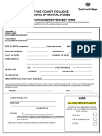 2024 - 2025 ECOT Application Form | PDF | Identity Document | College
