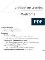 Machine Learning part 1