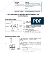 Part I: Interpreting A Piping and Instrumentation Diagram (P&Id)