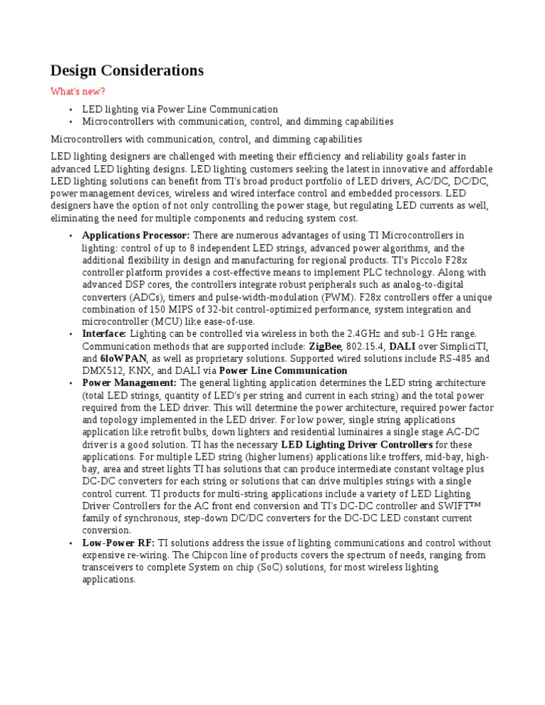 Design | PDF | Microcontroller | Light Emitting Diode