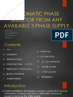 Automatic Phase Selector