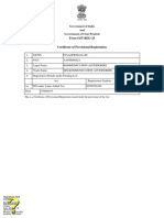 GST REG-25 Certificate for KOMMUNICATION ACCESSORIES