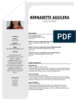 Curriculum Vitae Format