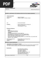 Isoprene Feedstock: Safety Data Sheet