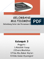 Kelompok 3-Gelombang Multidimensi