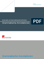 Sitzung Grammatische Annotationen 2018-11-05