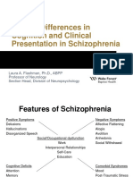 Esquizofrenia Diferencias Clinicas
