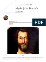 Literary Analysis: John Donne's "The Canonization" - Owlcation