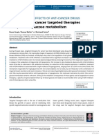 ENDOCRINE SIDE EFFECTS OF ANTI-CANCER DRUGS - Effects of Anti-Cancer Targeted Therapies On Lipid and Glucose Metabolism PDF