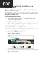 c05115630 Using The HP Cloud Recovery Download Tool