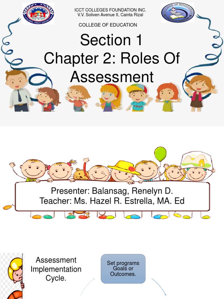 Roles of Assessment in Education | PDF