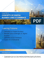 Concepts of Digital Business and E-Commerce