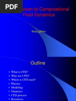 Introduction To Computational Fluid Dynamics: Suraj Ghiwe