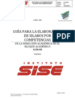 Guia Elaboracion de Silabo