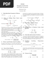 ME206 Strength of Materials Self Study Document