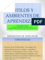 Estilos de Aprendizaje