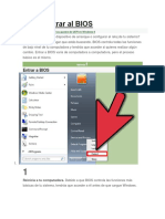 Cómo Entrar Al BIOS