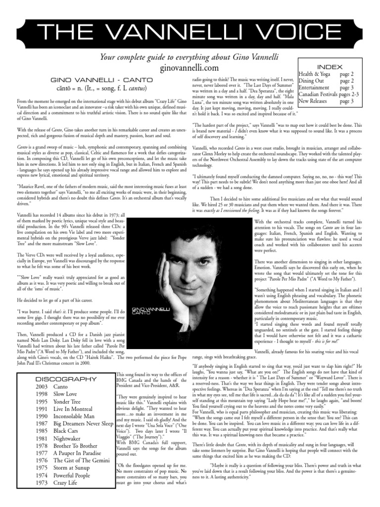 Gino vannelli canto pdf yoga singing
