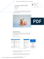 How To Create Responsive Table in Modern Way: New Friend: Flexbox