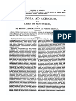 0709-0709, Aldhelmus Schireburgenensis Episcopus, Epistola Ad Acircum Sive Liber de Septenario, MLT