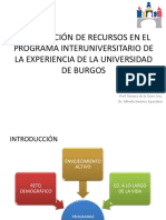 Optimizacion de Recursos Programa Burgos