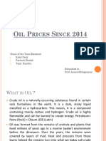 Oil Prices in India Since 2014