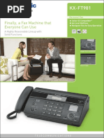 Fax Machine Phone PDF