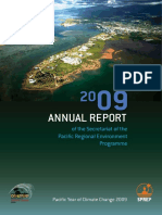 Annual Report: of The Secretariat of The Pacific Regional Environment Programme