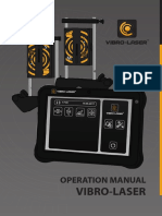 Vibro-Laser Vibro-Laser: Operation Manual Operation Manual