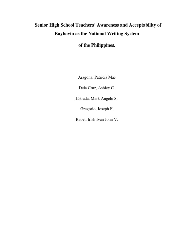 Importance of baybayin picture