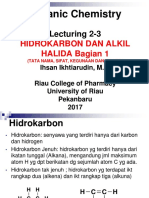 2 - Hidrokarbon - Dan - Alkil - Halida - Bagian - 1 (Tatanama, Sifat, Kegunaan Dan Isomer)