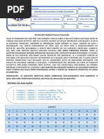 Avaliação - 6° Ano B