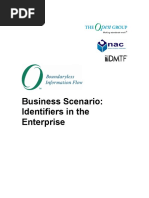 Business Scenario Identifiers 12 06