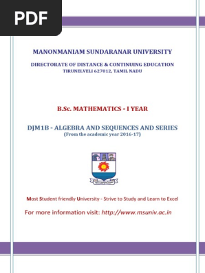 61c9e52d Pdf Pdf Series Mathematics Sequence
