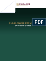 Glosario de términos educativos básicos