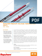 Raychem Medium Voltage Termination (HVT) : 5 KV - 35 KV