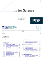 Mathsforscience PDF