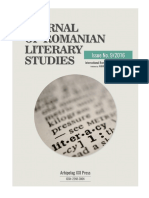 Journal of Romanian Literary Studies No. 9