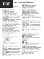 Unix Reference Card